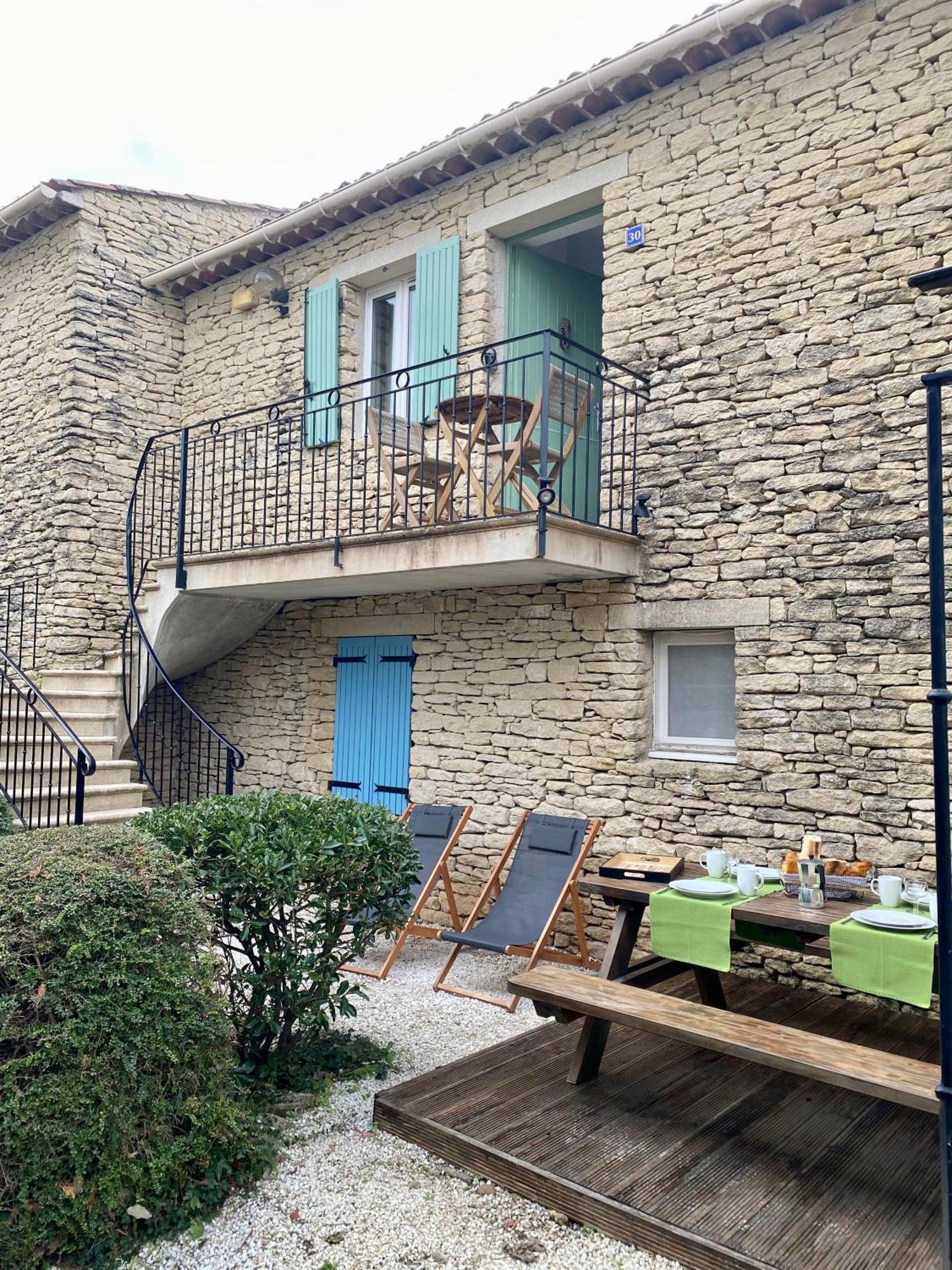 Ferienwohnung Cigale De Gordes Exterior foto